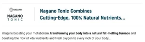 Nagano Tonic and Gut Health